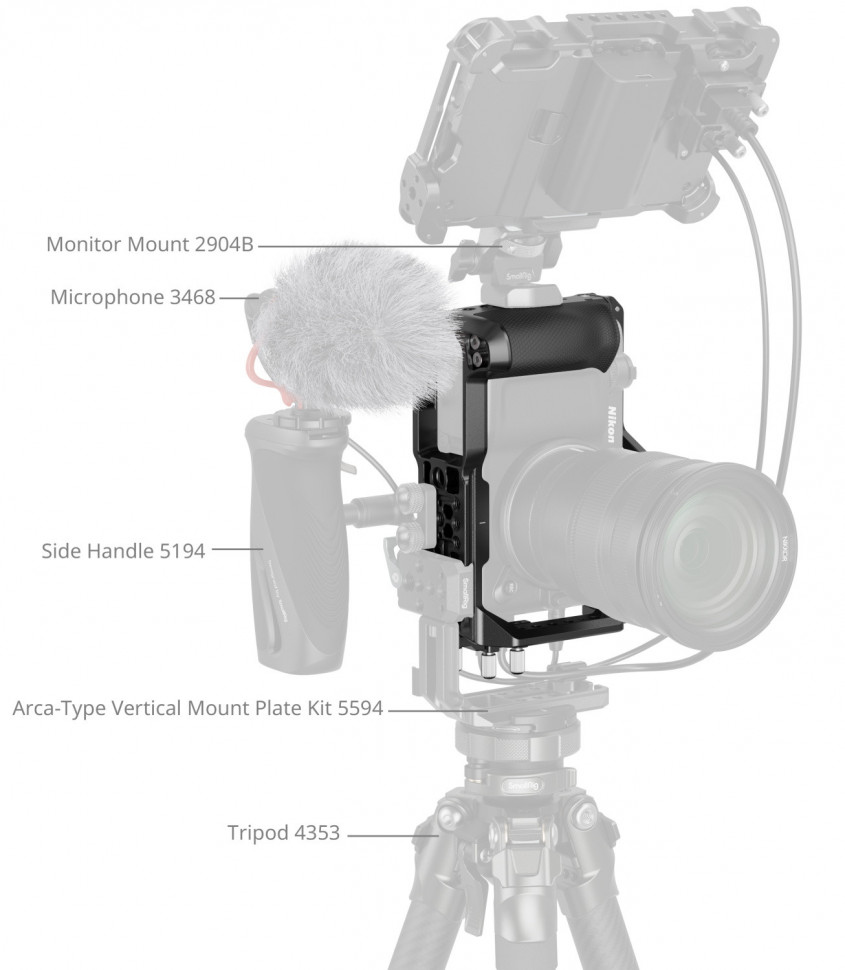 Клетка SmallRig 5467 для Nikon ZR