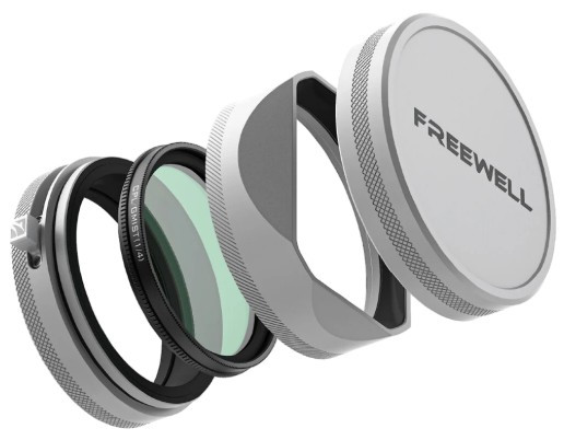 Светофильтр и бленда Freewell CPL/Glow Mist 1/4 для Fujifilm серии X100 Серебро