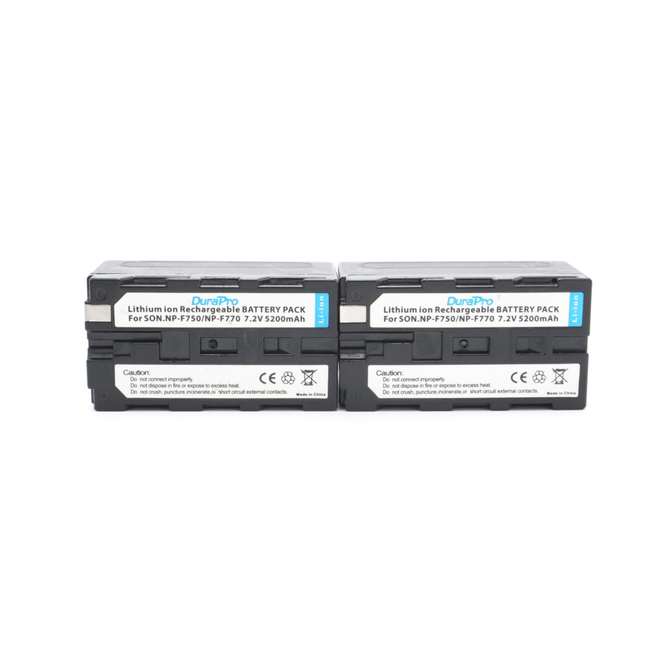 Зарядное устройство + 2 аккумулятора DuraPro NP-F750  (состояние 5)