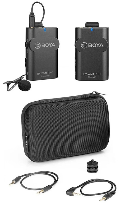Беспроводная система Boya BY-WM4 Pro-К1, цифровая, 2.4 ГГц