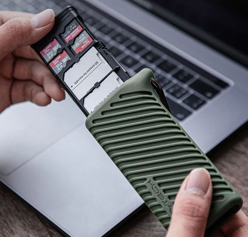 Кейс - картридер PGYTECH CreateMate Зелёный