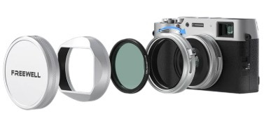 Светофильтр и бленда Freewell CPL/Glow Mist 1/4 для Fujifilm серии X100 Чёрный