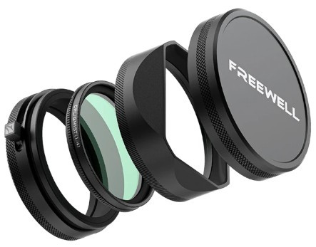 Светофильтр и бленда Freewell CPL/Glow Mist 1/4 для Fujifilm серии X100 Чёрный