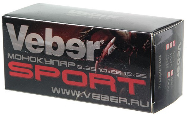 Монокуляр Veber Ultra Sport 12x25