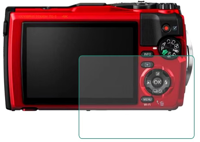 Защитное стекло на дисплей для Olympus TG-7