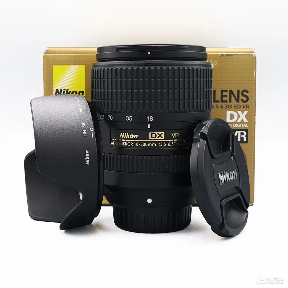 Nikon AF-S 18-300mm f/3.5-6.3 G ED VR DX (состояние 5)