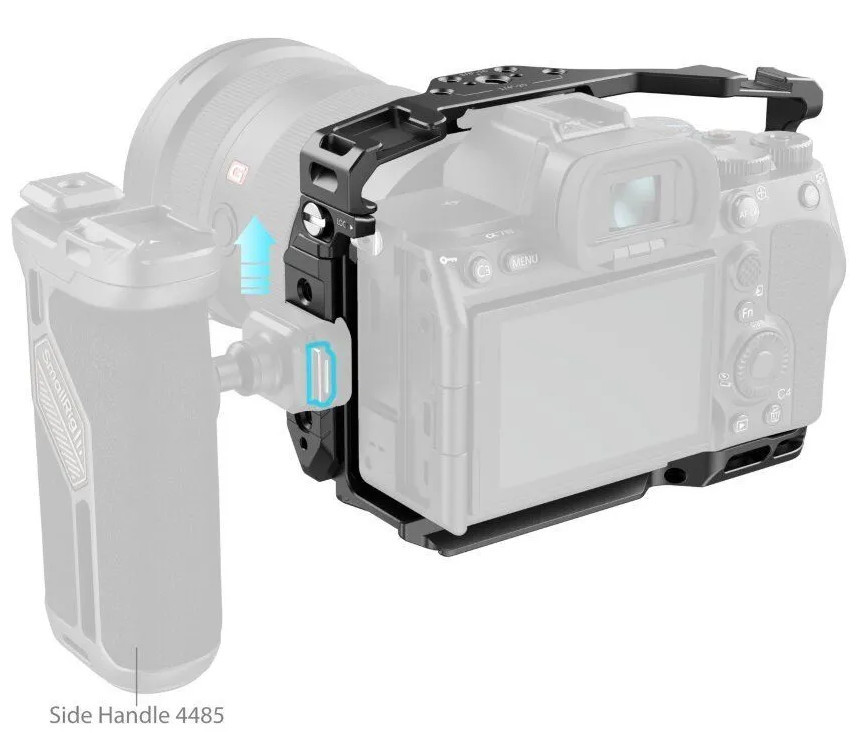 Клетка SmallRig 5583 Airtag Slot для Sony a7R V/a7 IV/a7S IIIa/a1/a7R IV/a7 V