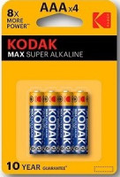 Батарейка Kodak MAX LR03-4BL
