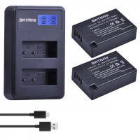 Batmax LP-E17 - 2 аккумулятора+ зарядное устройство