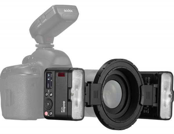 Комплект импульсных осветителей Godox MF12-K2 для макросъемки