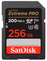Карта памяти SDXC 256GB Sandisk Extreme Pro UHS-I V30 U3 200 Mb/s