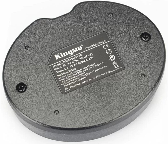 Зарядное устройство KingMa BM015 для NP-FW50