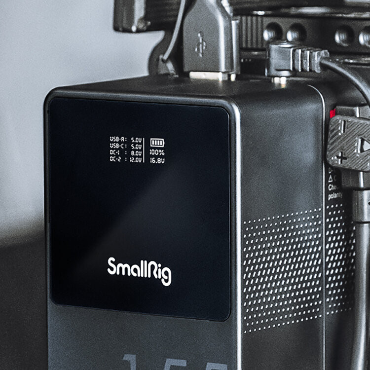 Аккумулятор SmallRig VB50 mini V-Mount Зеленый