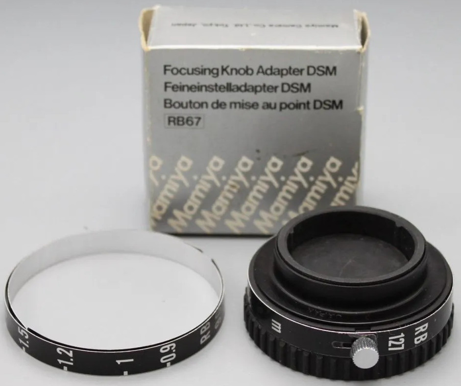 Mamiya rb67 focusing knob adapter DSM