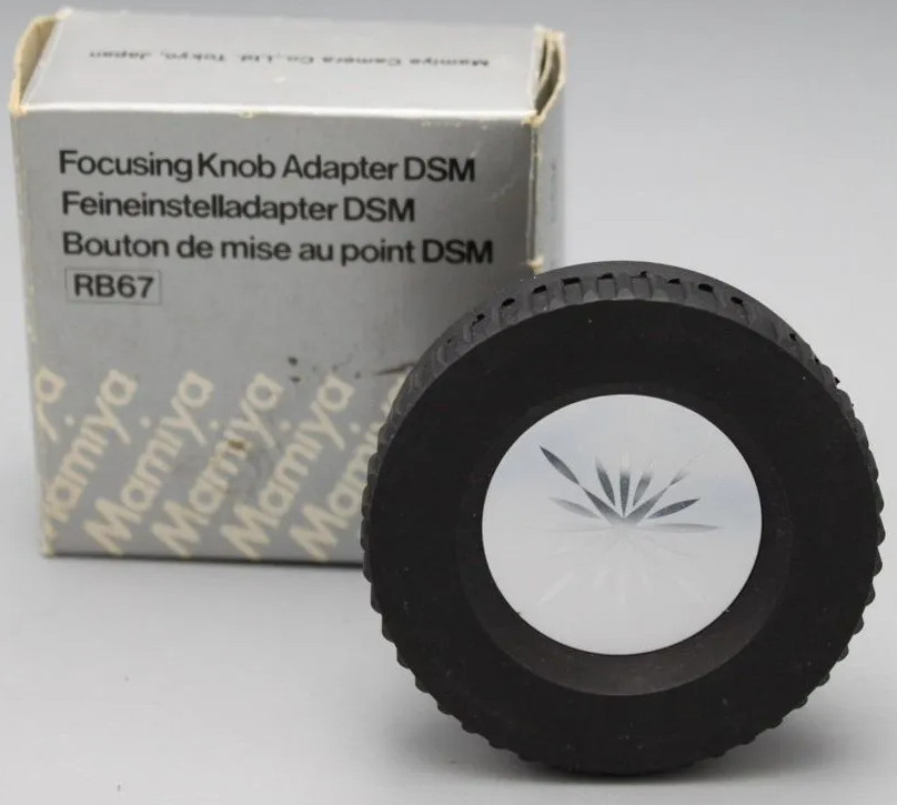 Mamiya rb67 focusing knob adapter DSM