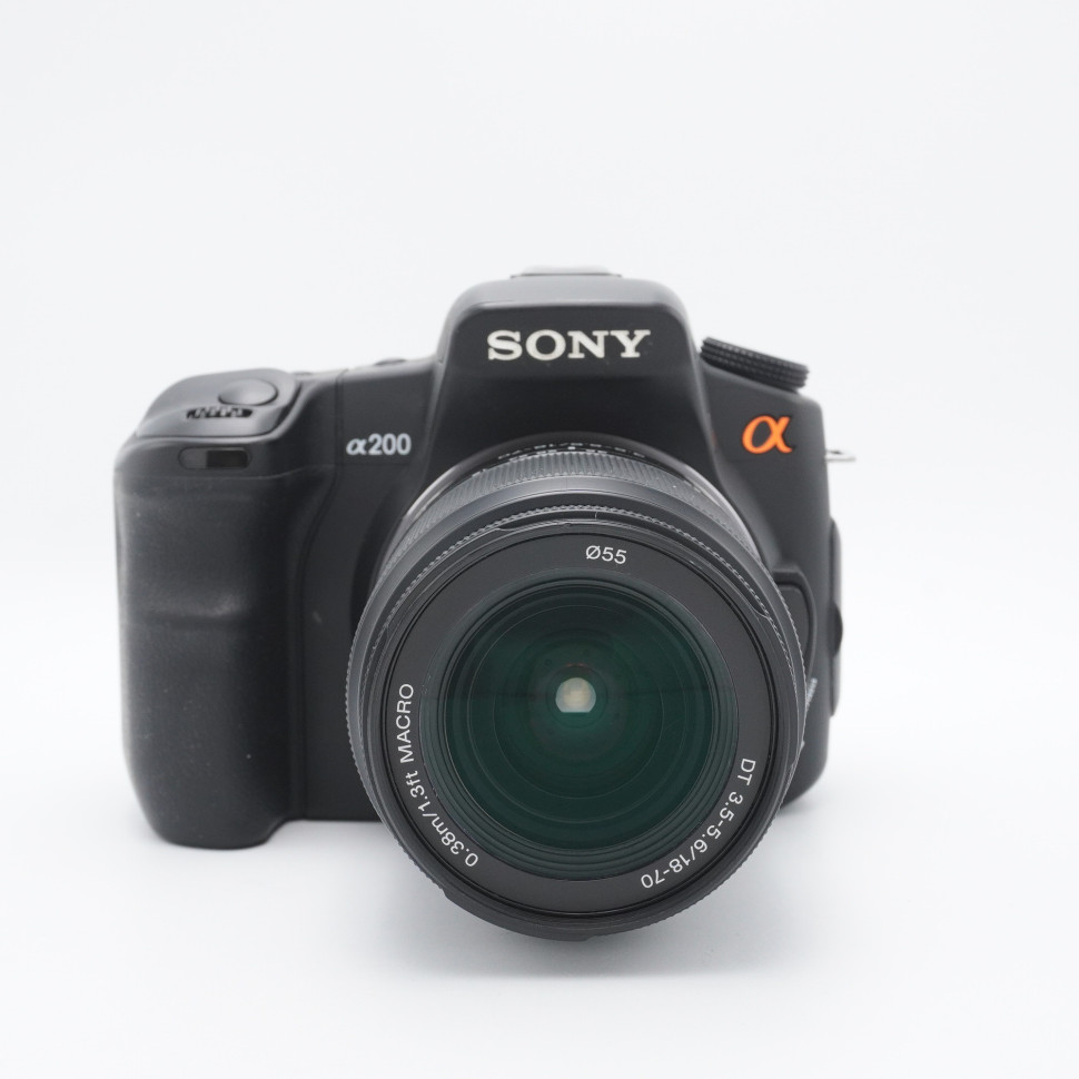 Sony A200 kit DT 18-70mm (состояние 4)
