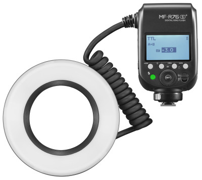 Вспышка для макросъемки Godox MF-R76S+ TTL для Sony