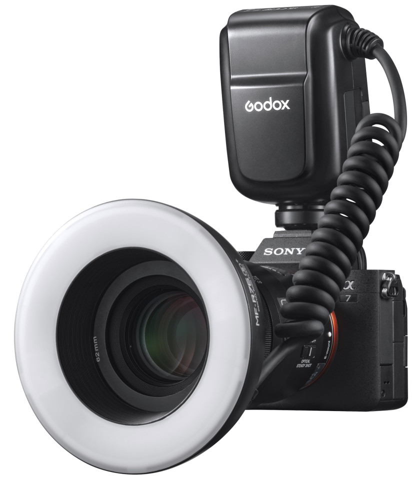 Вспышка для макросъемки Godox MF-R76S+ TTL для Sony