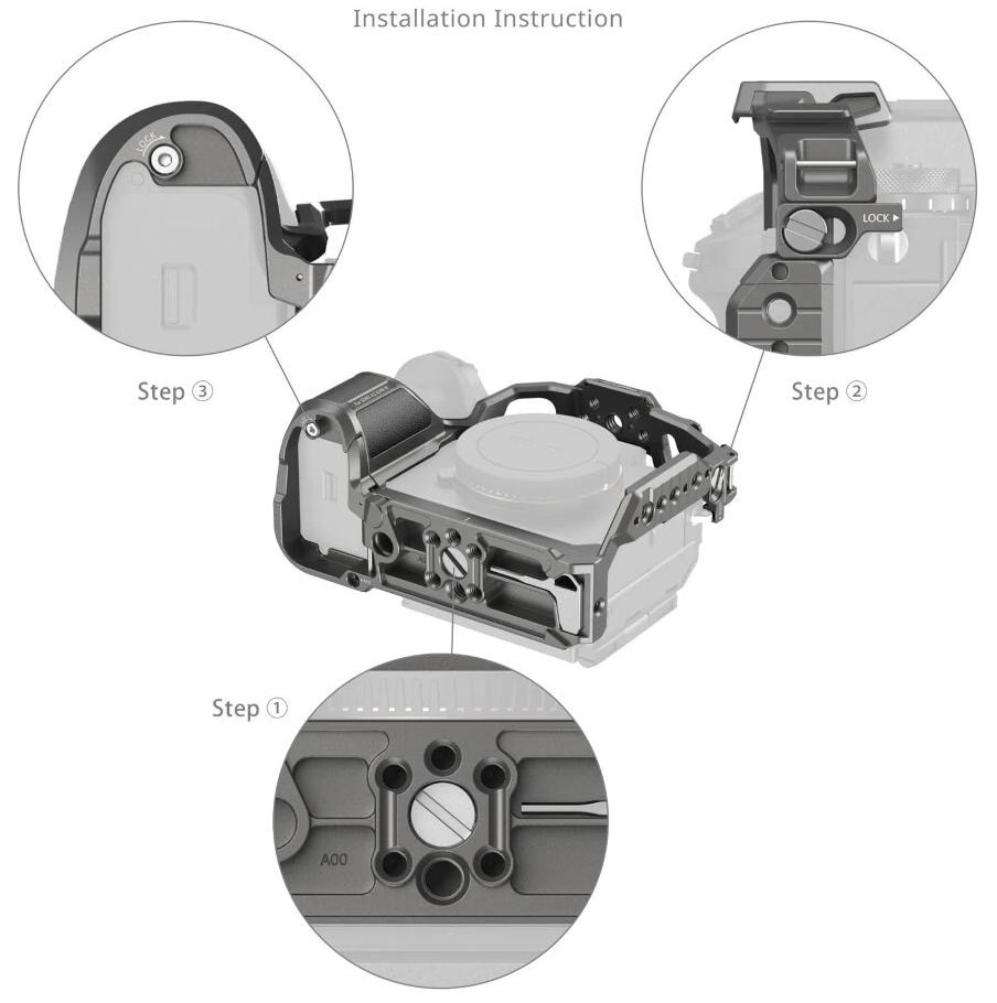 Клетка SmallRig 5187 для Sony A 1 II/A 9 III