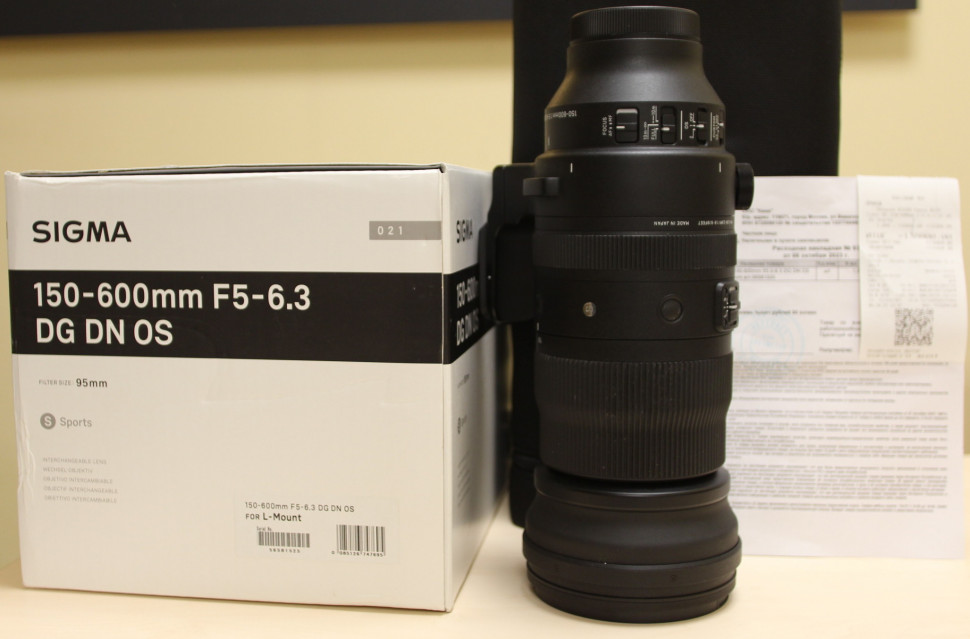 Sigma 150-600mm f/5-6.3 DG DN OS Sports L-Mount (состояние 5)