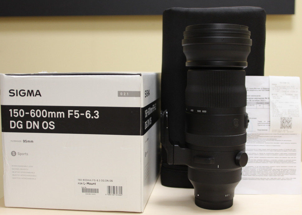 Sigma 150-600mm f/5-6.3 DG DN OS Sports L-Mount (состояние 5)