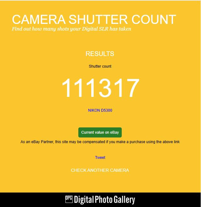 Nikon D5300 body (111400 кадров)