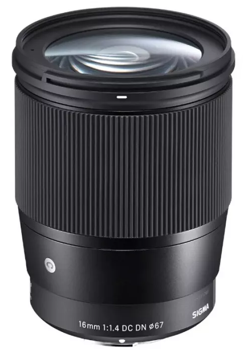 Объектив Sigma 16mm f/1.4 DC DN Contemporary Canon EF-M