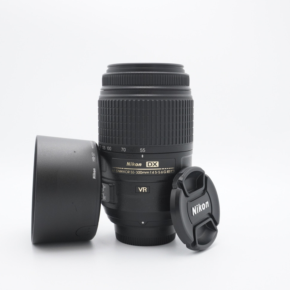 Nikon 55-300mm f/4.5-5.6G AF-S DX VR ED (сост. 5-)