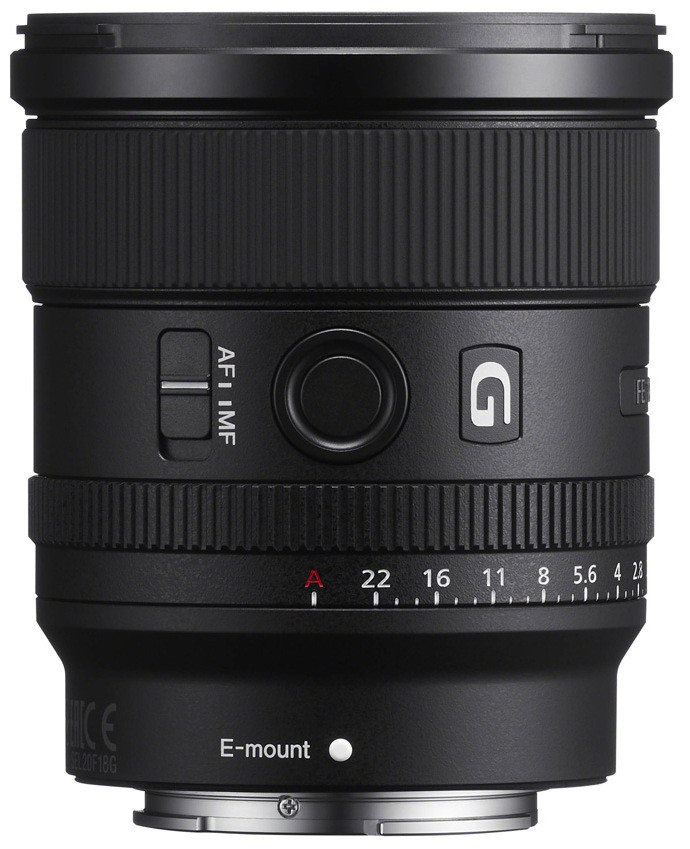 Объектив Sony FE 20/1.8 G (SEL20F18G)