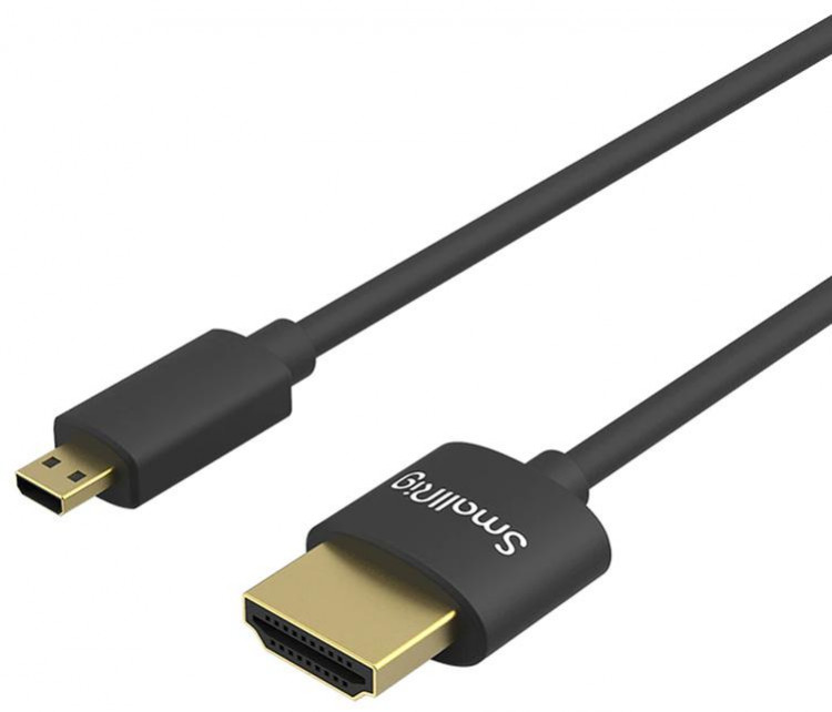 Кабель SmallRig 3042, Ultra Slim 4K HDMI Cable (D to A), 35 см