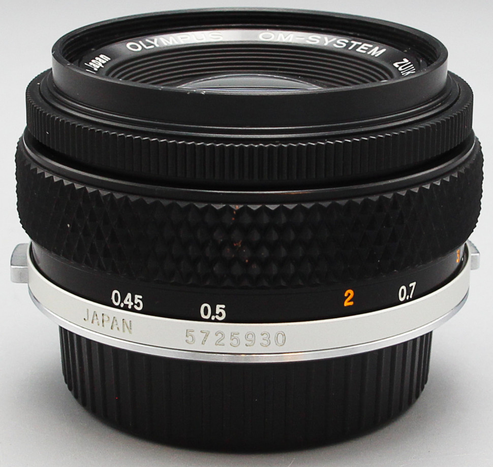 Olympus Om-System Zuiko Auto-S 50mm f/1.8  (состояние 5)