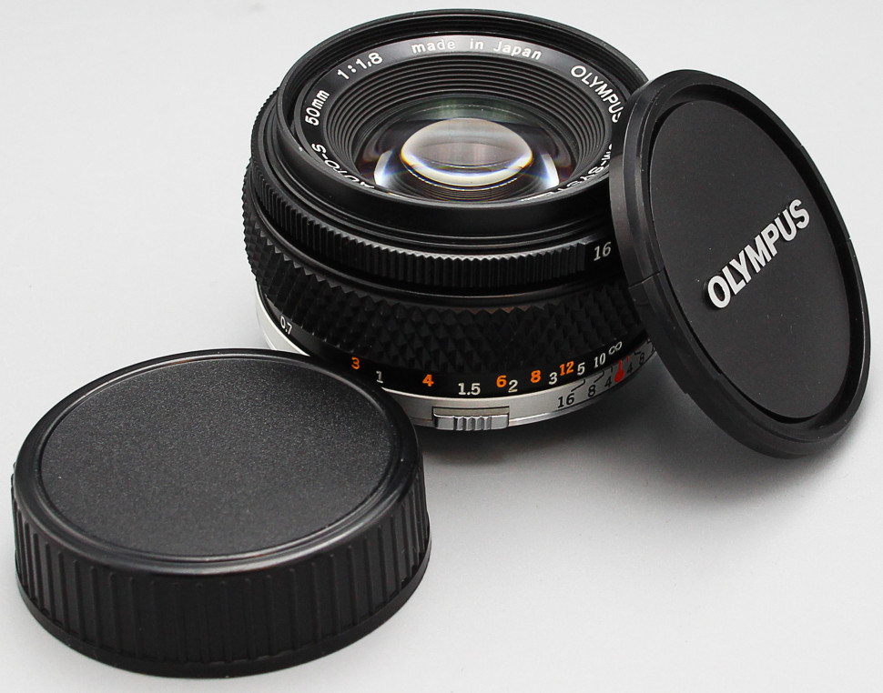 Olympus Om-System Zuiko Auto-S 50mm f/1.8  (состояние 5)