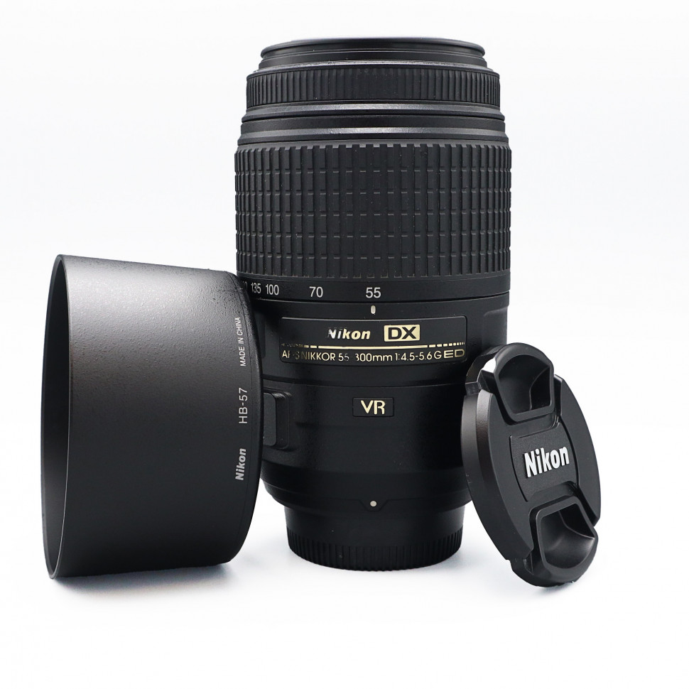 Объектив Nikkor AF-S 55-300mm f/4.5-5.6G ED VR
