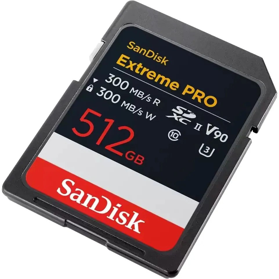 Карта памяти Sandisk 512GB Extreme PRO UHS-II SDXC