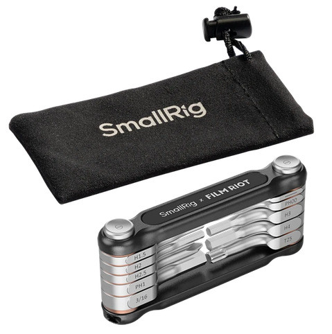 Мультитул SmallRig x Film Riot 4375 10-in-1 Folding Wrench Set, черный