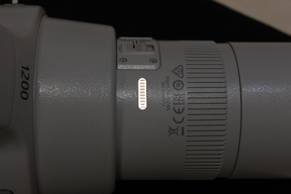 Canon RF 1200mm f/8 L IS USM (состояние 5)