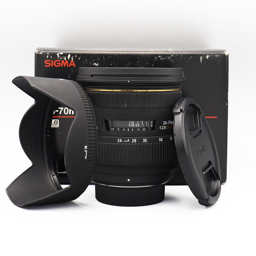 Sigma 24-70mm f/2.8 DG HSM Nikon (состояние 4)