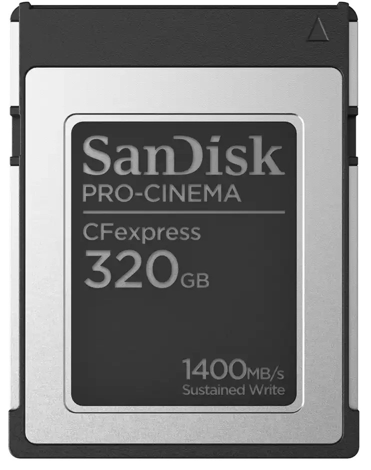 Карта памяти SanDisk 320Gb Pro-Cinema CFexpress Type B