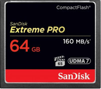 Карта памяти CompactFlash 64GB Sandisk Extreme Pro 160 Mb/s