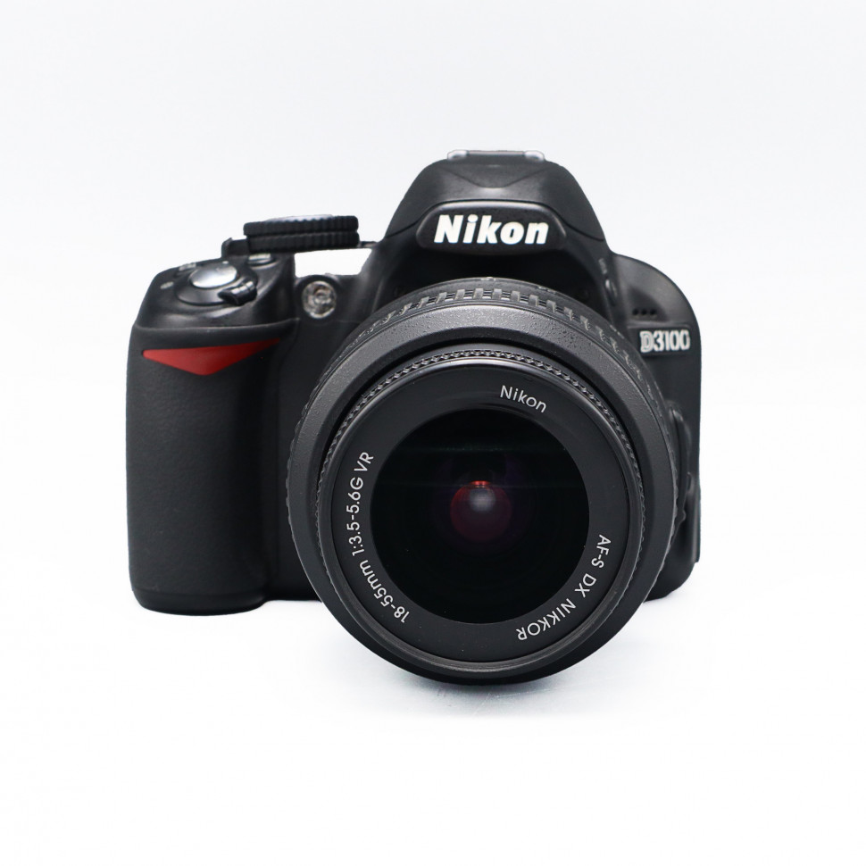 Фотоаппарат Nikon D3100 Kit AF-S 18-55mm VR (27.500 кадров)