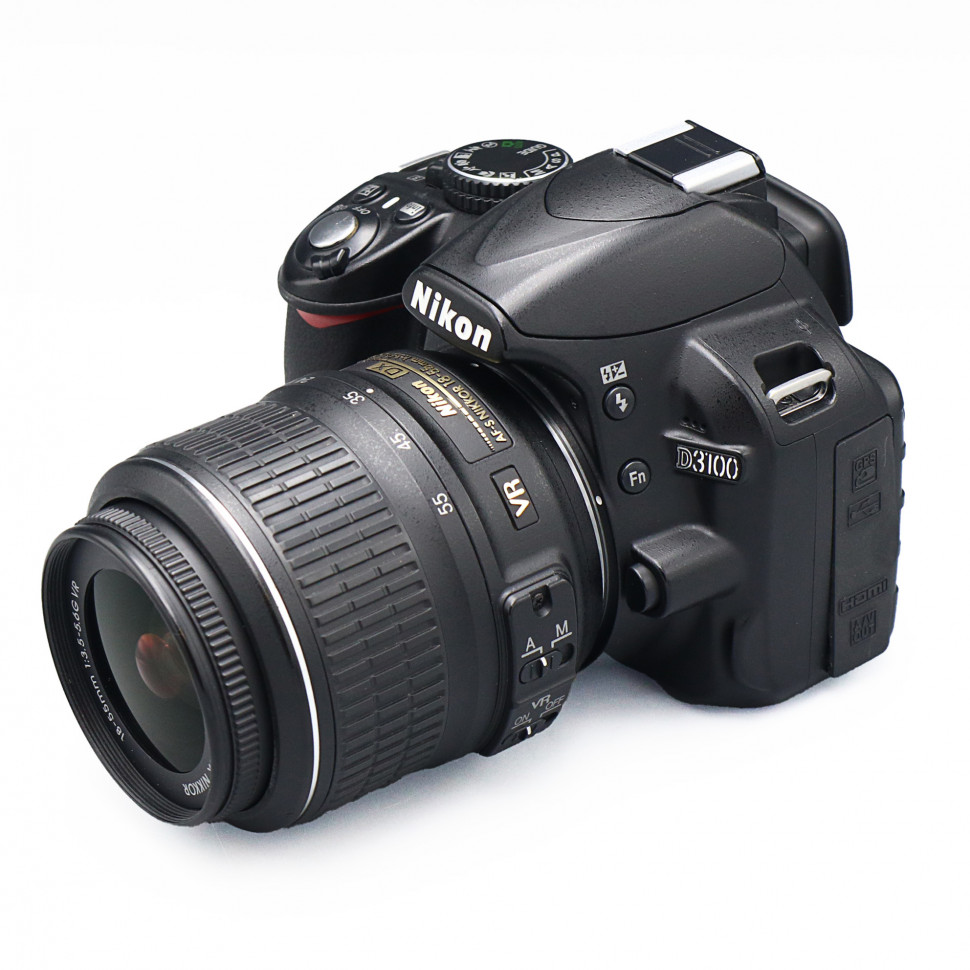 Фотоаппарат Nikon D3100 Kit AF-S 18-55mm VR (27.500 кадров)