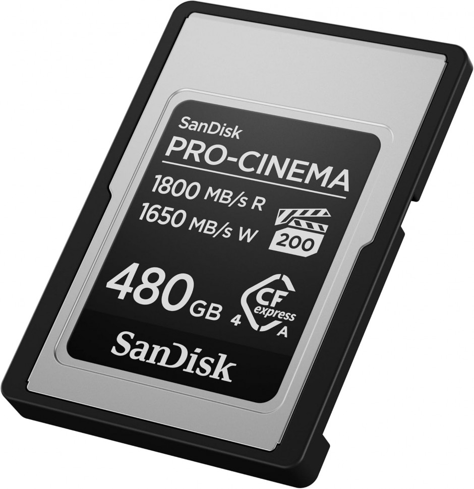 Карта памяти SanDisk 480Gb Pro-Cinema CFexpress Type A