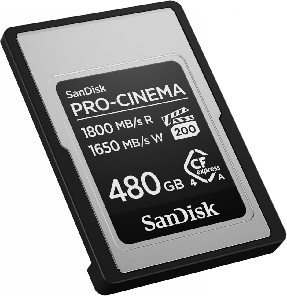 Карта памяти SanDisk 480Gb Pro-Cinema CFexpress Type A