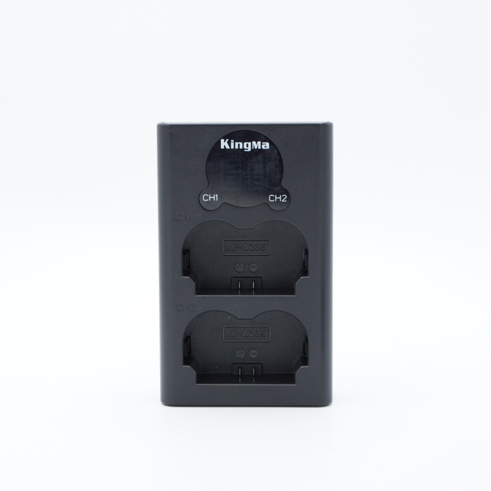 Kingma NP-W235 зарядное устройство + 2 аккумулятора (состояние 5)