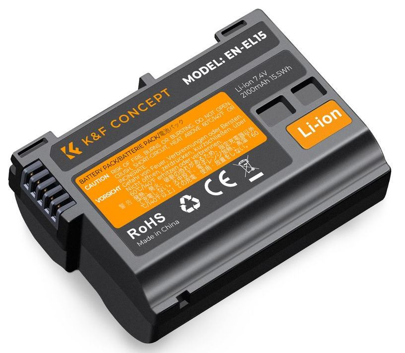 Аккумулятор K&F Concept EN-EL15 2000mAh