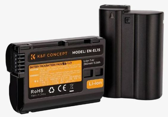 Аккумулятор K&F Concept EN-EL15 2000mAh
