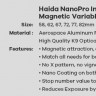 Комплект светофильтров Haida NanoPro Interchangeable Magnetic VND 67мм