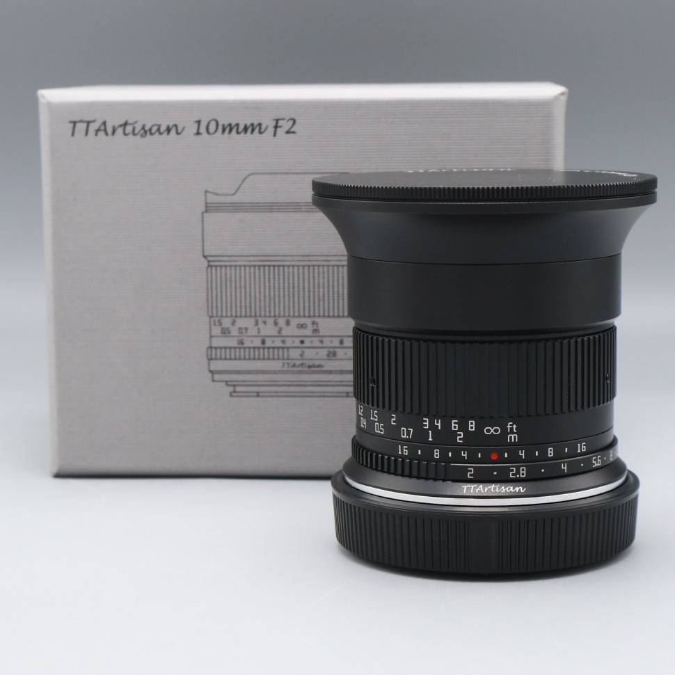 TTartisan 10 мм F2 ASPH APS-C Canon RF (сост 5)