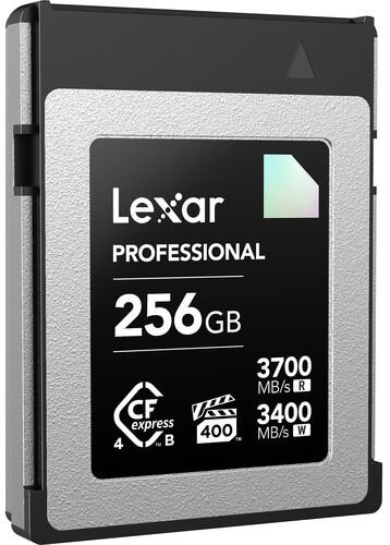 Карта памяти lexar CFexpress Type B DIAMOND (R3700 W3400) 256GB