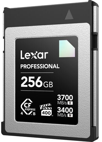 Карта памяти lexar CFexpress Type B DIAMOND (R3700 W3400) 256GB